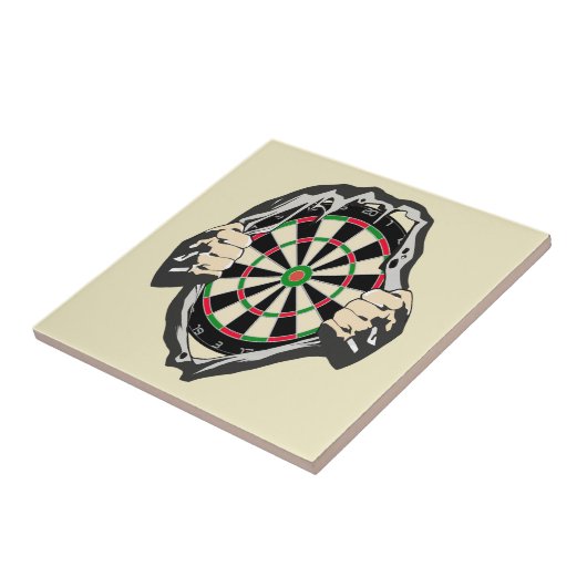 Breakthrough to the Bullseye – Ultimate Dartboard Fliese (Seite)