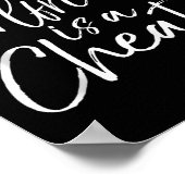 Breakup Gag Gift Cheating Joke My Girlfriend Is A Poster (Ecke)