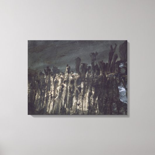 Breakwater in Jersey Leinwanddruck (Vorderseite)