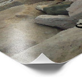 Breakwater, Sakonnet Point, Little Compton, RI Fotodruck (Ecke)