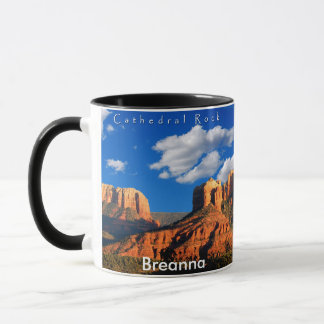 Breanna auf Kathedralen-Felsen und Gericht-Tasse Tasse