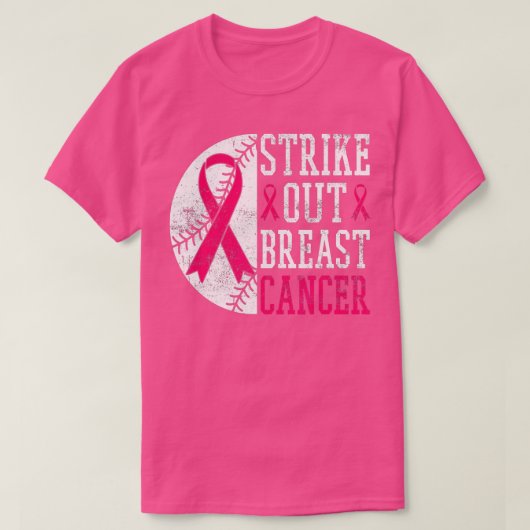 Breast Cancer Awareness Day Softball Pi T-Shirt (Design vorne)
