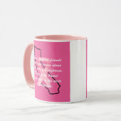Breast Cancer Awareness in California  Tasse (Vorderseite Links)