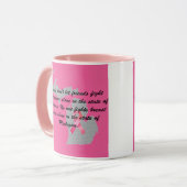 Breast Cancer Awareness in Michigan  Tasse (Vorderseite Links)