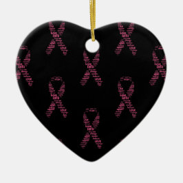 Breast Cancer Awareness Keramik Ornament