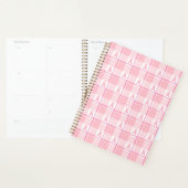 Breast Cancer Awareness Plaid Planner, Pink Ribbon Planer (Anzeige)