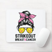 Breast Cancer Awareness Softball Mama Women Mousepad (Mit Mouse)