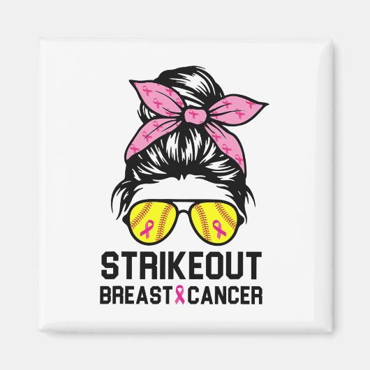 Breast Cancer Awareness Software Mama Wo Magnet (Vorne)
