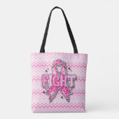 Breast Cancer Awareness Tote Bag Tasche (Rückseite)