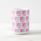 BREAST CANCER-BEWUSSTSEIN UND UNTERSTÜTZUNG KAFFEETASSE (Mittel)