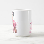 BREAST CANCER-BEWUSSTSEIN UND UNTERSTÜTZUNG KAFFEETASSE (Mittel)