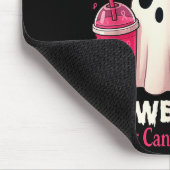 Breast Cancer Ghost Halloween Women In October We Mousepad (Ecke)