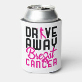 Breast Cancer Golfspielen Golf Golfer entfernen Dosenkühler (Kanne Rückseite)