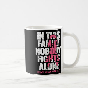 Breast Cancer Support Vintage Family Breast Cancer Kaffeetasse