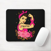 Breast Cancer Survivor Rosie Riveter Nk Awareness Mousepad (Mit Mouse)