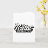 Breast Implants Ies Funny New S Plastic Surgery  Karte (Gelbe Blume)