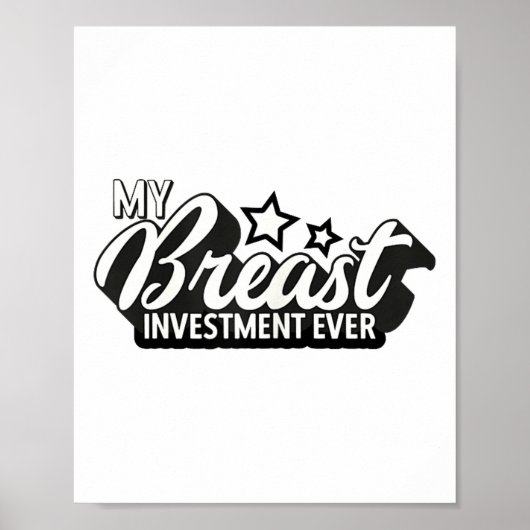 Breast Implants Ies Funny New S Plastic Surgery  Poster (Vorne)