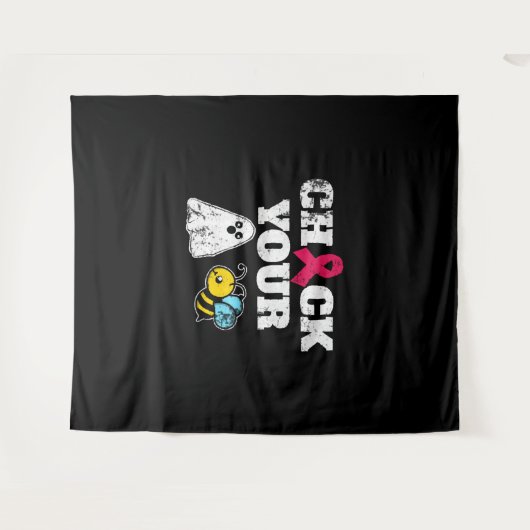 Breast Wandteppich (Vorderseite (Horizontal))