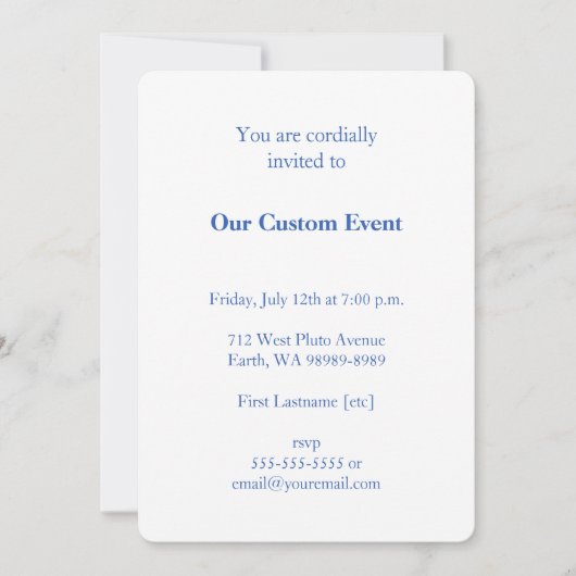 Breastfeeding / Nursing Icon Einladung (Vorderseite)