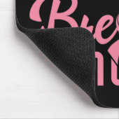 Breastkrebs abbrechen mousepad (Ecke)