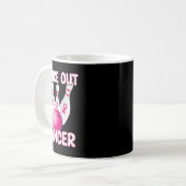 Breastkrebs ausschließen - Bowling Pink Kaffeetasse (Vorderseite Links)