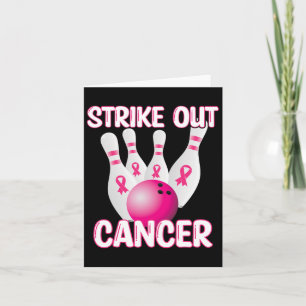 Breastkrebs ausschließen - Bowling Pink Karte