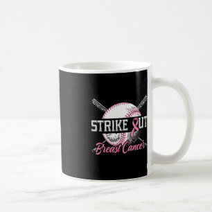 Breastkrebs-Baseball-Brustkrebs beenden Kaffeetasse