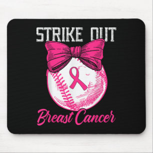 Breastkrebs-Baseball-Brustkrebs beenden Mousepad