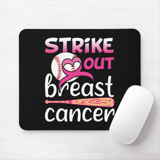 Breastkrebs-Bewusstsein ausschließen Baseball-Soft Mousepad (Mit Mouse)