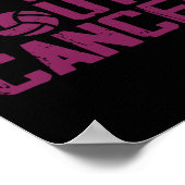 Breastkrebs-Bewusstsein Poster (Ecke)