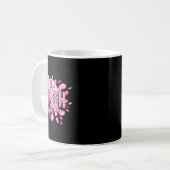 Breastkrebs-Bewusstsein - Unterstützung für rosa M Kaffeetasse (Vorderseite Links)