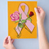 Breastkrebsüberlebung beenden flyer (Hand)