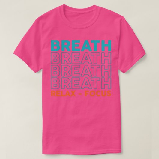 Breath Relax Focus 2022 T-Shirt (Design vorne)
