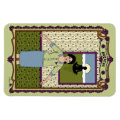 Breathe_A_4x6 Kühlschrank Magnet (Horizontal)