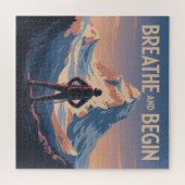 Breathe And Begin Puzzle (Horizontal)