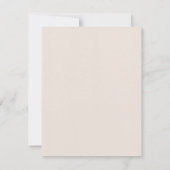 Breathe Bunny Flat Note Card Mitteilungskarte (Rückseite)