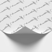 Breathe Daisy Inspiration Geschenkpapier (Ecke)