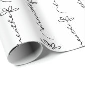 Breathe Daisy Inspiration Geschenkpapier (Rolleneckpunkt)