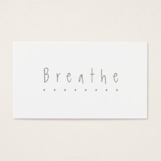 Breathe - die Karte "Break"