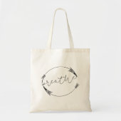 Breathe Elegant Boho Yoga Meditation Traumstrecke Tragetasche (Vorne)