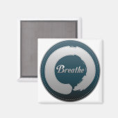 Breathe Enso Stitch Magnet (Vorderseite/Rückseite)
