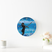 Breathe Förderung Wall Clock - Customize Runde Wanduhr (Zuhause)