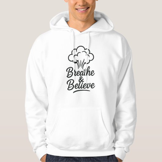 Breathe & Glaube Steam Hoodie