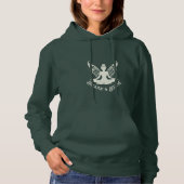 Breathe & Glauve - Ivory Fairy Yoga Design Hoodie (Vorderseite)