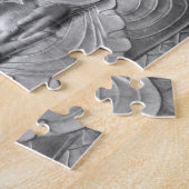 Breathe Hawaii Buddha Black and White Foto Puzzle (Seite)