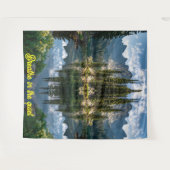 Breathe In: Tranquil Island Reflections Wandteppich (Vorderseite (Horizontal))