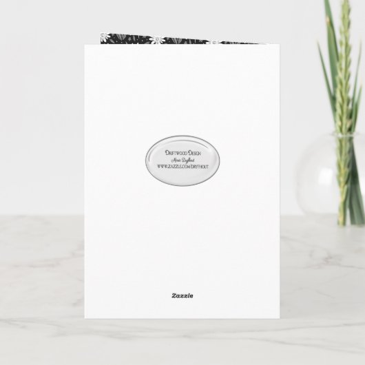 Breathe Lady Bug Denken Sie an Sie Karte (Rückseite)