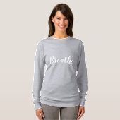 Breathe Long Sleeve Grau T - Shirt (Vorne ganz)