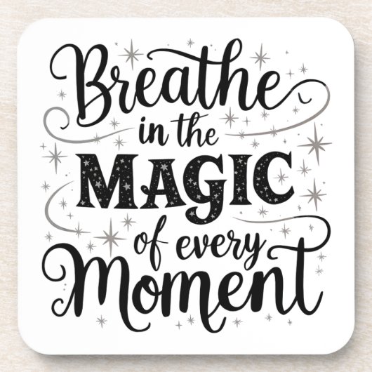 Breathe Magic Untersetzer (Vorderseite)