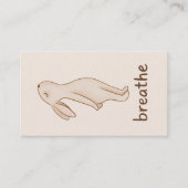Breathe Mini Gift Enclosure Card Begleitkarte (Vorderseite)